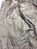 LADIES GREY LIGHTWEIGHT TEXTILE W/REFLECTIVE PIPING JACKET ZIPOUTLINER BLK/GREY 