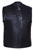 Mens Updated Son of Anarcy Ultra Premium Cow Hide Renegade Leather Vest
