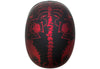 Motorcycle Riding Eagle Flat Novelty Non Dot helmet with Red Horned Skeletons