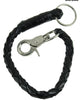 Motorcycle 14" Blk & Blk old school get back whip with Key Chain