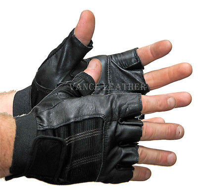 MOTORCYCLE BIKE GLOVES RIDING GLOVE SPANDEX BACK SHORTY GLOVES UNISEX