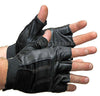 MOTORCYCLE BIKE GLOVES RIDING GLOVE SPANDEX BACK SHORTY GLOVES UNISEX