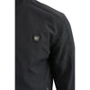 Mens Winter Heated Blk Shell Jacket with chargeable battery Light weight