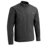 Mens Winter Heated Blk Shell Jacket with chargeable battery Light weight