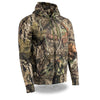 Motorcycle Biker Heated Camo Hoodie front and back heating Jungle Mossy