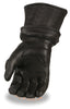 Men's American Deer skin Thermal Lined Guantlet with zip off cuff guantlet gloves