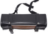 Motorcycle riding PVC 10" 2 Strap Biker waterproof Blk/Brn Live to ride toolbag