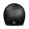 Mens Motorcycle Riding Dull Blk Dot approved Daytona Shadow Full Face Helmet