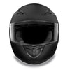 Mens Motorcycle Riding Dull Blk Dot approved Daytona Shadow Full Face Helmet 