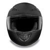Mens Motorcycle Riding Dull Blk Dot approved Daytona Shadow Full Face Helmet