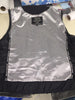 Men's Son of anarcy Distressed Grey motorcycle club leather vest with Gun pockets
