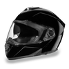 Mens Motorcycle Shiny Gloss Blk Dot approved Daytona Shadow Helmet Biker