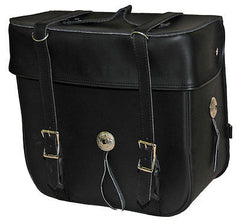 MOTORCYCLE MOTORBIKE PLAIN MEDIUM SISSY BAR TRAVEL BAG NEW