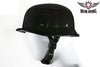 Motorcycle Shiny Novelty German Helmet with quick release 