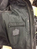 MENS LEATHER MOTORCYCLE VEST WITH 2 FRONT PISTOL PETE GUN POCKETS 