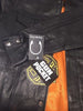 Men's Biker son of anarcy leather motorcycle full sleeve leather jacket light weight 
