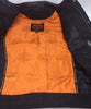 MEN'S MOTORCYCLE SIDE LACE VEST WITH 2 GUN POCKETS 