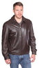 MEN'S CLASSIC TRADITIONAL BOMER STYLE WITH ELASTIC REAL LEATHER NZ LAMB SKINSOFT 