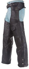 MEN'S MOTORCYCLE RIDERS ONE POCKET REAL LEATHER CHAP GREAT PRICE UPTO 10XL SIZE
