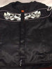 Men's Reflective Textile Skull Motorcycle jacket w/2 gun pockets 