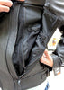 Men's Motorcycle Brn Double Pistole Pete Retro Leather jacket 