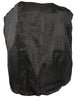 MOTORCYCLE LARGE SISSY T BAR BAG TRAVEL PLAIN LUGGAGE NEW WITH TAG BLACK 