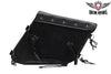 MOTORCYCLE PLAIN SWING ARM SOLO SADDLEBAG WITH TWO STRAPS 13 4 10 GREAT PRICE 