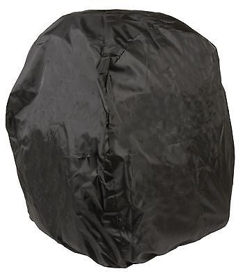 Excelsior Large Sissy Bar Travel Bag - Motorcycle Rear Luggage, Black Nylon, 9001S