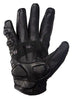 MEN'S RIDING BUTTER SOFT GUANTLET W/ REINFORCED GEL PALM VERY SOFT REAL LEATHER 