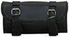 Motorcycle riding Biker BLK 2 Strap Plain pvc tool bag with quick release 