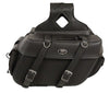 MOTORCYCLE 2 PC LARGE WATERPROOF SADDLEBAG WITH HEAT RESISTANT RIVETS 