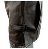 Men's Motorcycle Son of Anarchy Shirt Collar Leather Vest 