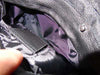 Men's Motorcycle Biker Updated Swat team style leather vest W/2 Gun pockets 
