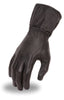 Motorcycle Women's Long Guantlet Lined leather gloves buttersoft 