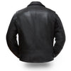 Men's Motorcycle biker updated terminator style leather jacket Enforcer 