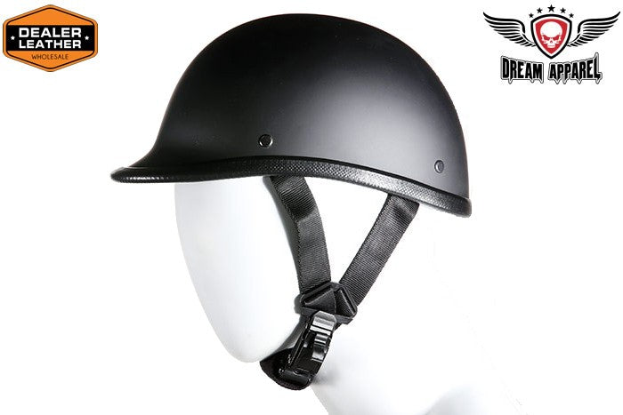 flat black motorcycle helmet harley FLAT BLACK JOCKEY NOVELTY MOTORCYCLE MOTORBIKE HELMET BLACK NOT DOT AP – Leather Place