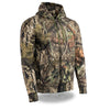 Motorcycle Biker Heated Camo Hoodie front and back heating Jungle Mossy 