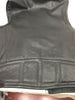 Men's Motorcycle side lace vest with kidney padding & Gun pockets inside 