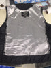 Men's Son of anarcy Distressed Grey motorcycle club leather vest with Gun pockets 